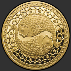 реверс 100 rubla 2011 "Рыбы"