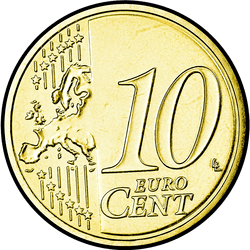 реверс 10 cents (€) 2024 ""
