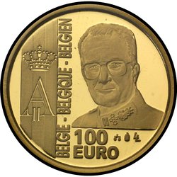 аверс 100€ 2003 "200 лет французской монетной реформе 1803г."