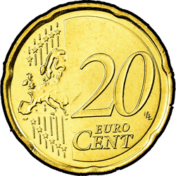 реверс 20 cents (€) 2022 ""