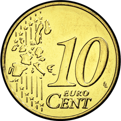 реверс 10 центів (€) 2003 ""