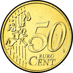 реверс 50 центов (€) 2002 ""