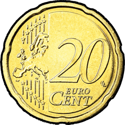 реверс 20 cents (€) 2012 ""