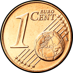 реверс 1 cent (€) 2010 ""