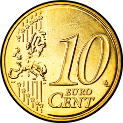 реверс 10 cents (€) 2011 ""