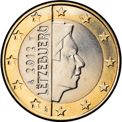 аверс 1€ 2012 ""