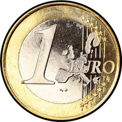 реверс 1€ 2001 ""