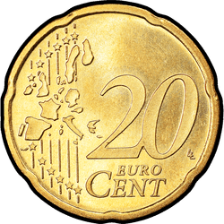 реверс 20 cents (€) 2005 ""