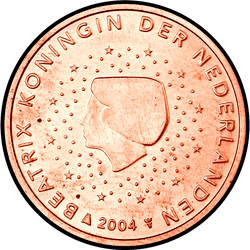 аверс 5 cents (€) 2004 ""