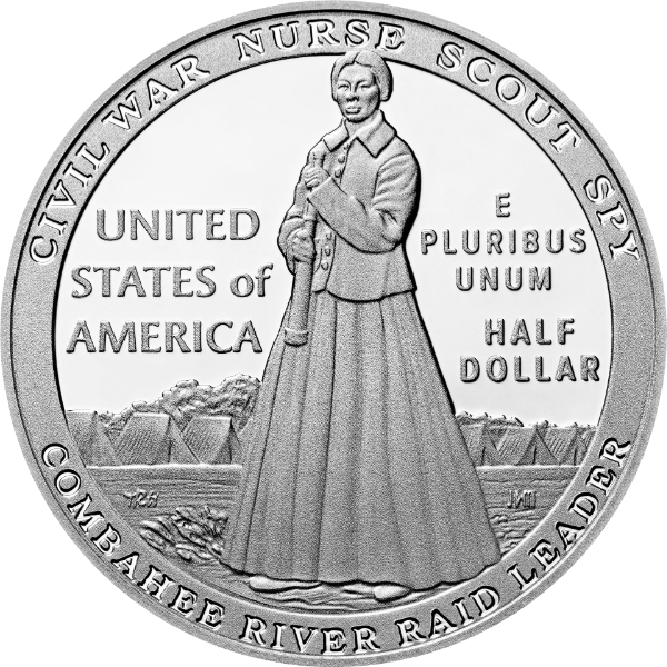 реверс 50¢ (half) 2024 "Harriet Tubman"