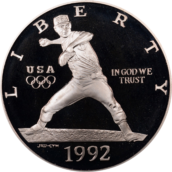 аверс 1$ (buck) 1992 "XXV Olympische Sommerspiele, Barcelona-1992"